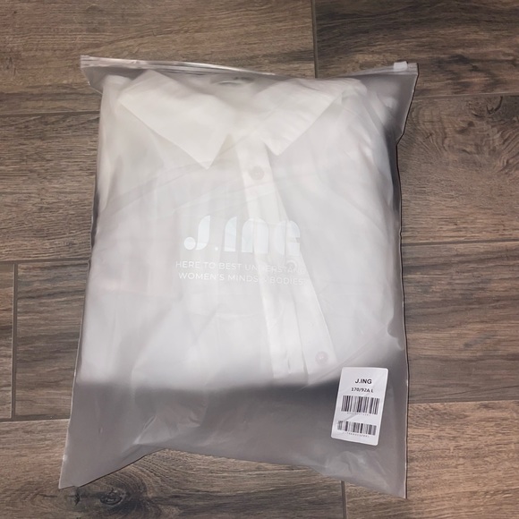 J.ING US Astraea black slit hem midi dress. Size large. New with tags/packaging - Picture 2 of 3